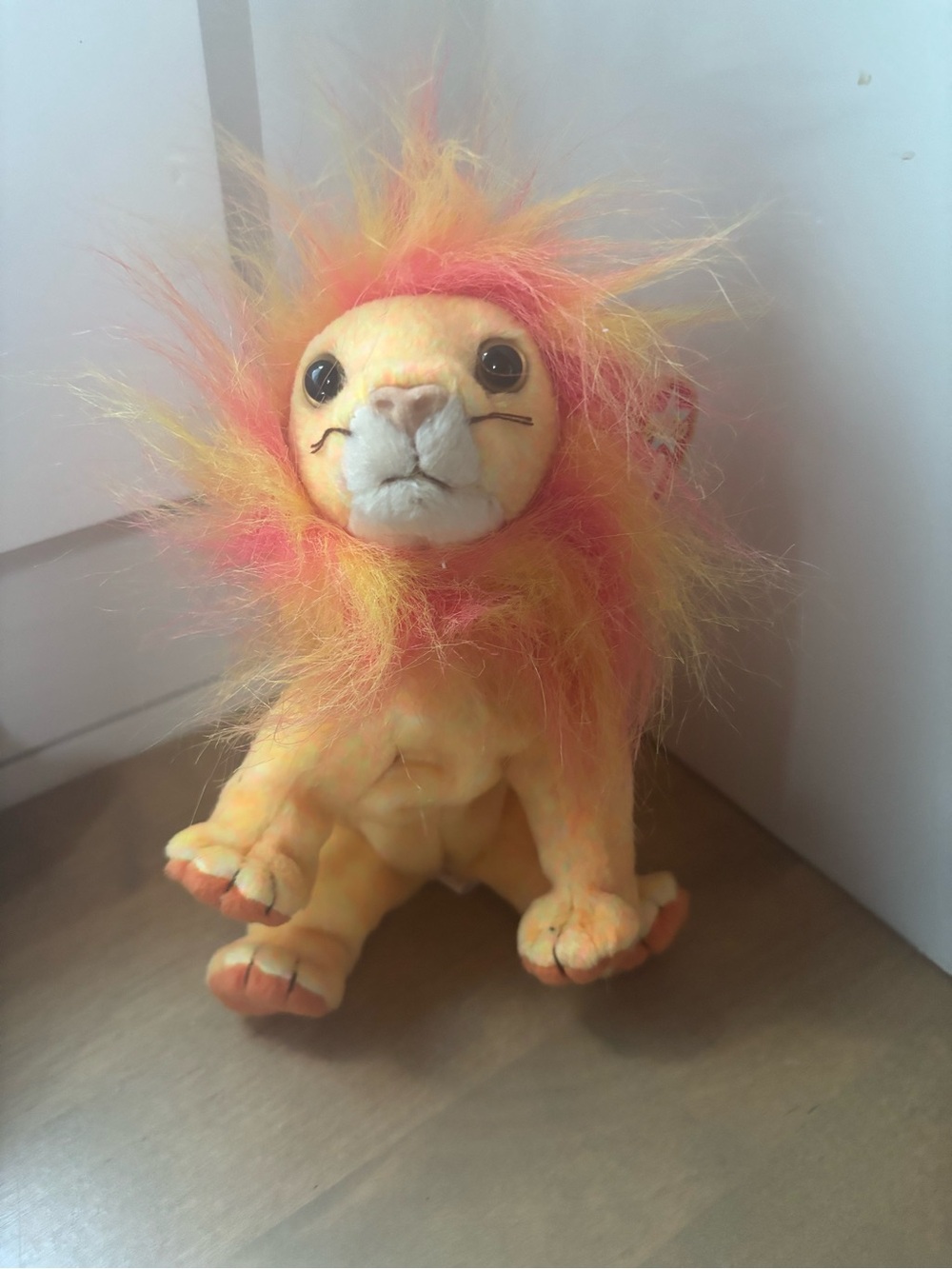 Ty beanie baby bushy the lion